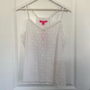 Lilly Pulitzer Ruffled Dusk Top